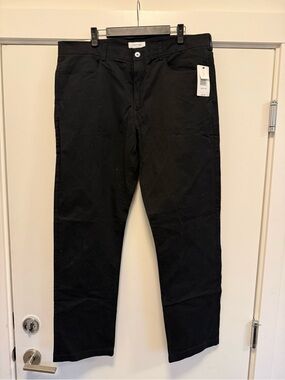 Calvin Klein Black Straight-Leg Men’s Jeans